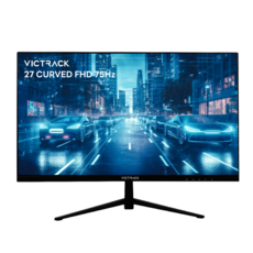 빅트랙 68.58cm FHD 리얼 75Hz 커브드 게이밍 모니터 블랙, 27CM7501(일반)