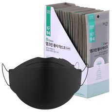 엠크린 황사마스크 대형 KF94 블랙 리뷰후기