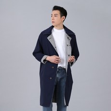 단군 남성 리버시블 롱 트렌치 코트 리뷰후기
