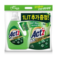 액츠 프리미엄 젤 유칼립투스 액상세제 본품 2 리필 1
