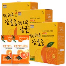 싱싱 제주 감귤즙 100개 리뷰후기