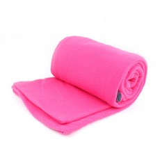 캠핑용 담요 침낭 + 커버, 핑크, 1개