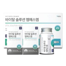 바이탈 솔루션 MSM 식이유황 쇼핑백 리뷰후기