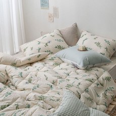믹스앤매치 로즈메리 광목 차렵이불 패드 리뷰후기