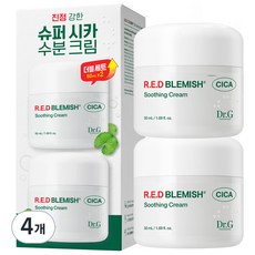 닥터지 레드 블레미쉬 시카 수딩 크림 듀오 기획세트, 50ml, 4개