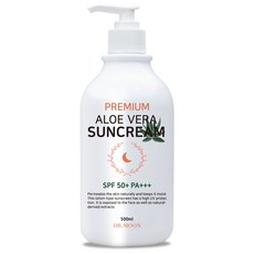 닥터문 프리미엄 대용량 알로에베라 선크림 SPF50+ PA+++, 500ml, 1개