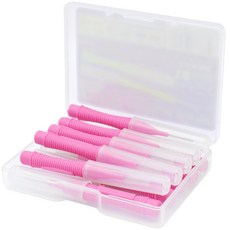 라젠다 미니 컬러 치간 칫솔 핑크 0.7mm, 1개, 10개입