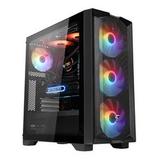 주연테크 COUNTER 게이밍 데스크탑 D524F36T (i5-12400F WIN미포함 RAM 16GB NVMe 512GB RTX3060 Ti), 기본형