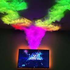 비상 RGB 번개 구름 LED바 5m 2p, 혼합색상
