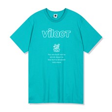 빌락트 18수 VL플라워 하트 그래픽 빅사이즈 반팔