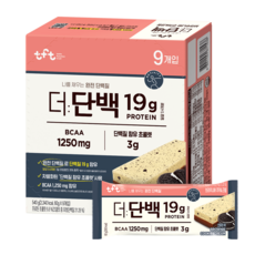 티에프티 더단백 브라우니바 쿠키 앤 크림