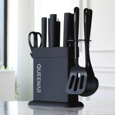 블랙에디션 11종 칼세트 주걱 뒤집게 칼갈이 칼꼿이 주방인테리어 리뷰후기