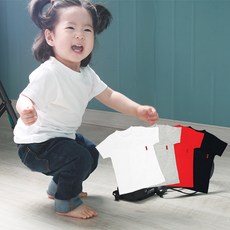 코코바닐라 반팔 심플포켓 T 가족티 리뷰후기