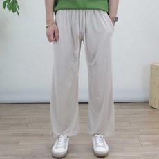 로코비전 불가리 냉장고 와이드 슬랙스 남자 여름 냉감 빅사이즈 바지 리뷰후기