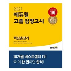 에듀윌 고졸 검정고시 핵심총정리