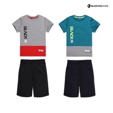 블랙야크키즈 BKU라임세트 촉감좋고 시원한 쿨 상하세트 1BKSE0904 NC불광