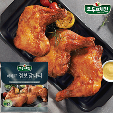 모두의 치킨 바베큐 점보닭다리 리뷰후기