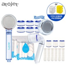 아토젯 1년구성 홈풀세트 샤워기클렌징주방용세면 한방에 녹물걱정끝
