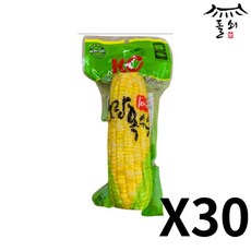 KC 썬스위트 노랑옥수수 NONGMO 무첨가 무설탕, 250g, 30개