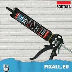 수달 픽스올 엑스트림 파워 흐름방지 철재건 블랙