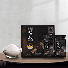 저염소금 세척천일염으로 만든 미네랄김 광천원김 조미김 24매12봉 리뷰후기