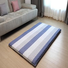인터카마 양면누빔 스트라이프 요매트솜포함 S SS Q 자체제작