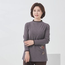 엄마옷 마담4060 꽃송이입술넥티셔츠-KTE110011- 리뷰후기