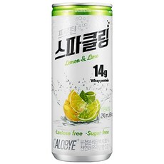 칼로바이 프로틴 스파클링 무설탕 단백질 보충제 레몬라임 리뷰후기