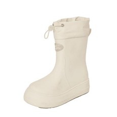 RECLOW 리끌로우 RC RE-RAIN SHIRRING BOOTS 아이보리