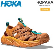 호카 HOKA 샌들 맨즈 레이디스 호파라 HOPARA 디저트 산/골든 옐로우