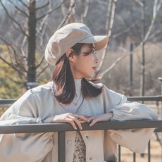 앱노멀 모자 무지 팔각 보이캡 남자 여자 헌팅캡 면 국내제작 리뷰후기
