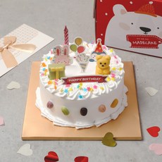DIY (2호) 케이크 만들기 세트 (여름 아이스박스 추가필수!-내용참조) 키트 생일, 1세트, 생일 2호초코데코 케이크만들기, +다크펜20g, / 레드벨벳시트