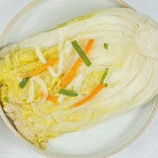 국산재료 새콤아삭 시원한 맛 백김치 리뷰후기
