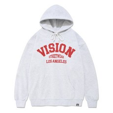 비전스트릿웨어 VISION STREETWEAR VSW Arch Logo 후디 후드티 Light 그레이