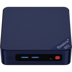 미국발송 미니pc Beelink 미니 PC EQ12 미니 컴퓨터 올더 레이크 N305 (최대 3.8)GHz) 8C/8T 데스크탑 컴퓨터 16G DDR5 RAM 500G SSD
