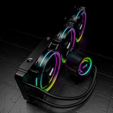 고압 세차 워터건 Darkflash-120/240/360 워터 쿨러 라디에이터 pc 컴퓨터 케이스 팬 CPU 통합 수냉 방열판, 06 TR360