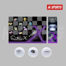 넥센 세인트나인X 12구 3피스 골프공 비거리전용 리뷰후기