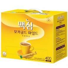 어쩌면 마지막기회  맥심모카골드 추천상품_동서식품 맥심 모카골드 마일드 커피믹스 400개, 1개, 12g