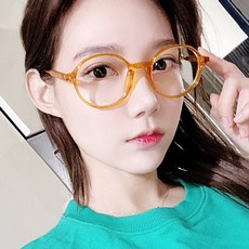 스타일른 오버사이즈 동글이 투명 뿔테안경 32053 리뷰후기