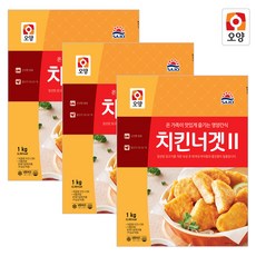 [퀴클리몰] 사조오양 치킨너겟, 1kg, 6개