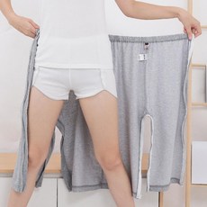 기저귀교체편한바지 치매복 와상환자바지 기능성 골절 정형외과 환자복 요양원 어르신 성인 환자 바지