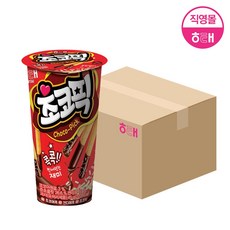 박스판매) 해태 초코픽 45g x 24개 아이간식 어린이집 초코찍어먹는과자 스틱 막대