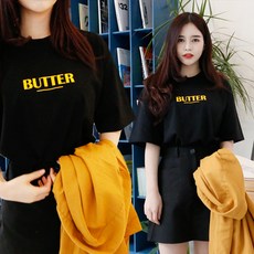티데일리 남녀공용 버터 오버핏 반팔 티셔츠 리뷰후기