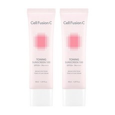 [셀퓨전씨] 토닝 썬 스크린 50ml+50ml, 2개