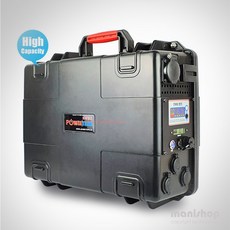  파워탱크 PT-OB080SB 대용량 인버터 파워뱅크 12V 220V 겸용 차박 캠핑용 낚시 야외 공연 버스크, 파워탱크 파워뱅크 PT-OB380SB, 1개, 1개 
