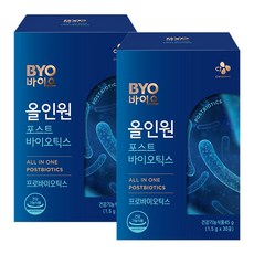 CJ제일제당 BYO 김연아 올인원 포스트바이오틱스 식물 유래 유산균 리뷰후기