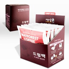 오월의숲 디카페인 브라질 커피드립백 무카페인 드립백커피 X6개입 미니박스 리뷰후기