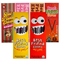 베프일레븐 롱빼빼로 10gX25개입(한통) 랜덤발송, 250g, 1개