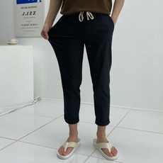 이브컴퍼니 남녀공용 봄여름가을 린넨 마 밴딩 슬랙스 9부 팬츠 리뷰후기