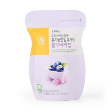 초록마을 우리아이입안애유기농한입요거트블루베리칩 리뷰후기